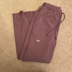 Purple Under Armour joggers like NEW